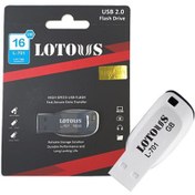 تصویر فلش مموری لوتوس مدل L701 USB2 فلش مموری 16GB سفید لوتوس L701 USB2