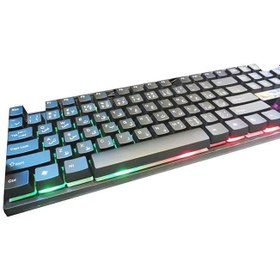 تصویر کیبورد مخصوص بازی دی نت مدل DT-995 ا D-Net Dt995 Gaming Keyboard D-Net Dt995 Gaming Keyboard