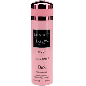 تصویر اسپری بدن بیو استار ترزور رایحه Trisor حجم 200 میلی لیتر Bio Star Le Nuitt Trisor Spray 200ml