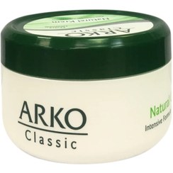 تصویر کرم مرطوب کننده کلاسیک نچرال آرکو Arko Classic Natural Cream with Extra Glycerin