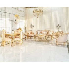 تصویر ست 9 نفره مدل زمرد 