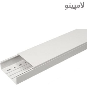 تصویر داکت ساده (سفید) 40*100 دانوب Danub Non slotted Wiring Duct PVC