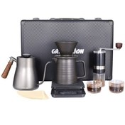 تصویر ست قهوه ساز گرین لاین GREEN LION G-80 - تماس بگیرید Green Lion G-80 Coffee Maker Set