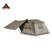 تصویر چادر مسافرتی نیچرهایک مدل Village 5 ظرفیت ۴ نفره اتوماتیک 