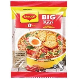 تصویر نودل کاری مگی Maggi Big Curry وزن 111 گرم Maggi Big Curry Flavor