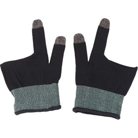 تصویر دستکش بازی موبایل دو انگشتی Mobile Game gloves