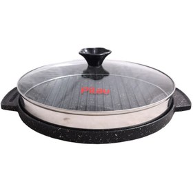 تصویر گریل گرد 28 دربدار 