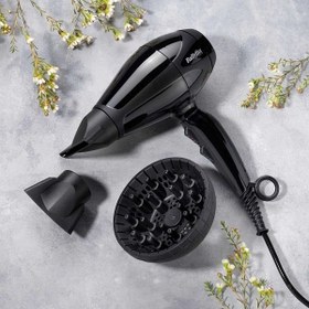 تصویر سشوار حرفه‌ای بابیلیس مدل 6715DSDE (2400 وات) BaByliss Compact Pro 2200 Salon Hair Dryer-6715DSDE