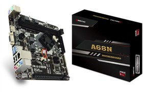 تصویر مادربرد بایوستار A68N-5600E Biostar A68N-5600E DDR3 AMD Motherboard