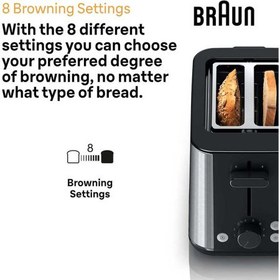 تصویر توستر براون مدل BRAUN HT1510 