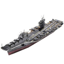 تصویر پازل فلزی سه بعدی Roosevelt Aircraft Carrier 
