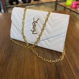 تصویر کیف مجلسی - کرم YSL