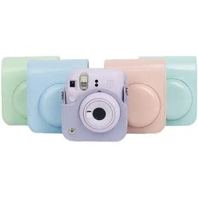 تصویر کیف چرمی دوربین فوجی فیلم اینستکس مینی FujiFilm Instax mini 12 Bag 