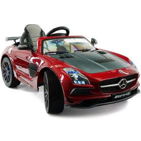 تصویر ماشین شارژی بنز مدل sls amg 