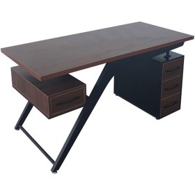 تصویر میز کارشناسی اسمردیس مدل P102 - MDF+ نارنجی مدل 50157 