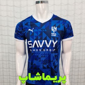 تصویر کیت تک الهلال عربستان ابی 2025 کیفیت ترک Saudi Arabian Alhelal Kit 2025 Turkish Quality