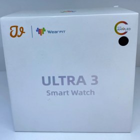 تصویر ساعت هوشمند جی دبلیو الترا jw10 ultra3 - مشكي Jw10 ultra3 samrt watch