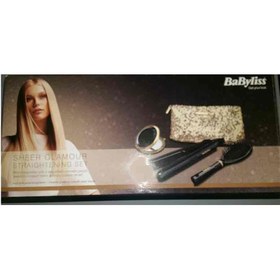 تصویر ست اتو مسافرتی بابیلیس BaByliss 2858GU Sheer رنگ مشکی 1000 گرم 