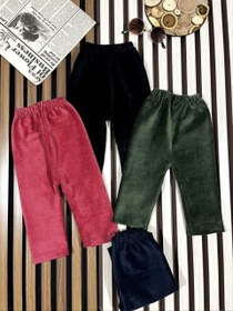 تصویر شلوار مخمل بچه گانه 