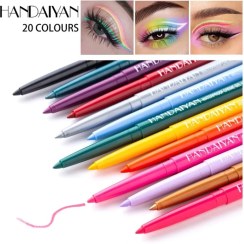 تصویر خط چشم شمعی رنگی فلومرور 