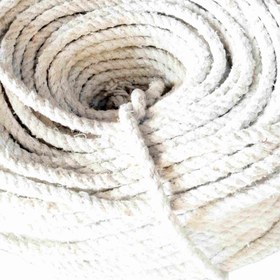 تصویر طناب الیافی (پنبه ای) ۶یا۸ میلیمتری - طناب ۱۱۰ متری Cotton rope