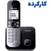 تصویر تلفن بی سیم پاناسونیک مدل KX-TG6811 استوک Panasonic KX-TG6811 Wireless Phone