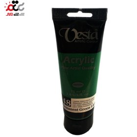 تصویر رنگ اكريليك Permanent Green Light وستا 75ميل كد48 رنگ اكريليك Permanent Green Light وستا 75ميل كد48