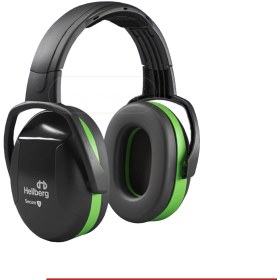 تصویر گوشی ایمنی خلبانی سبز هلبرگ مدل Secure 1 