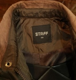 تصویر کاپشن بچه گانه جلو زیپ و دکمه 