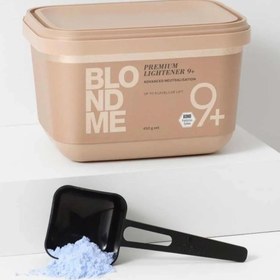 تصویر پودر دکلره بلوندمی شوارتزکف ابی 450 گرم BLONDE ME BLEACHING POWDER