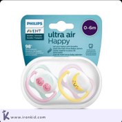 تصویر پستانک دو عددی اونت 6-0 ماه کد scf080/09 