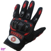 تصویر دستکش موتورسیکلت طرح یاماها کد Moto d5 