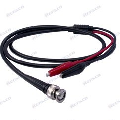 تصویر پراب REFACO Probe BNC Plug to Aligator Clip 1m HB-A100 