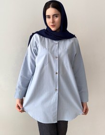 تصویر شومیز رنگی لینن 