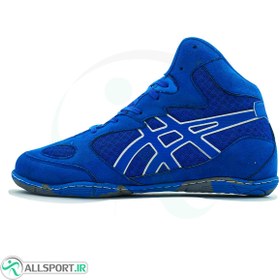 تصویر کفش کشتی اسیکس Asics Matfelex4 Blue 