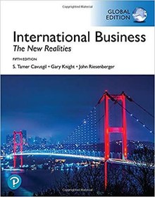 تصویر دانلود کتاب International Business: The New Realities, Global Edition (5th Edition) 