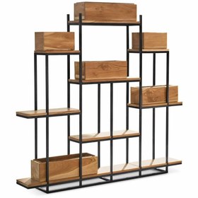 تصویر شلف و استند گل shelf