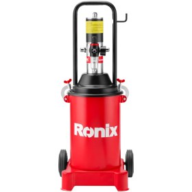 تصویر گریس پمپ سطلی رونیکس مدل RH-4308 ظرفیت ۳۰ لیتر 