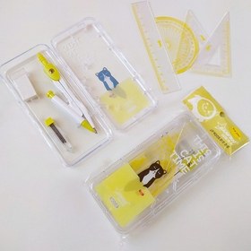 تصویر پک خطکش و پرگار پیشی 