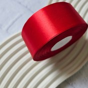 تصویر ربان 4 سانتی قرمز 