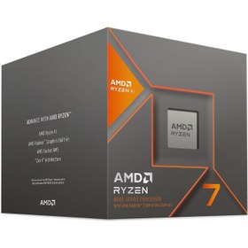 تصویر پردازنده ای ام دی سری RYZEN 7 مدل 8700G AMD Ryzen 7 8700G CPU