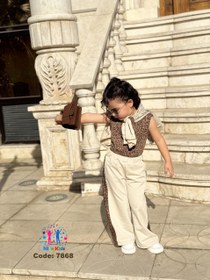 تصویر ست سه تیکه پلنگی بچگانه - یک 