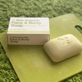 تصویر پن صورت آلوئه ورا & اواکادوو Aloe Avocado Face & Body Soap