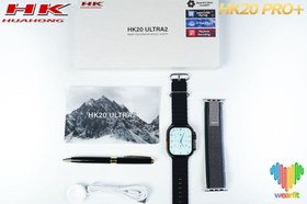 تصویر ساعت هوشمند ویرفیت مدل HK 20 Ultra 2 Wearfit HK 20 Ultra 2 Smart Watch (With 2 Straps and Pen)