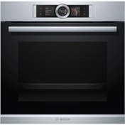 تصویر فر توکار بوش مدل HBG636ES1 سیلور Bosch HBG636ES1 Built-in Oven-Silver