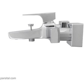 تصویر شیر حمام کی دبلیو سی مدل اراتو کروم kwc-faucet-erato-bath-chrome