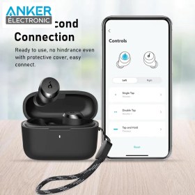 تصویر کاور محافظ سیلیکونی هندزفری انکر Anker Sound Core A20i - مشکی Anker Sound Core A20i Case