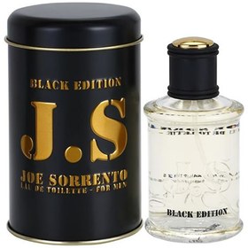 تصویر ادوتویلت عطر J.S JOE SORRENTO BLACK EDITION جین آرتس 100 میل 