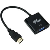 تصویر تبدیل HDMI به VGA با کابل صدا و میکرو USB مدل Best 