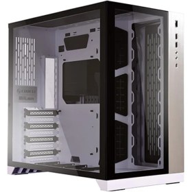 تصویر کیس کامپیوتر لیان لی PC O11 Dynamic Mid Tower سفید LIAN LI PC O11 Dynamic Mid Tower White Computer Case
